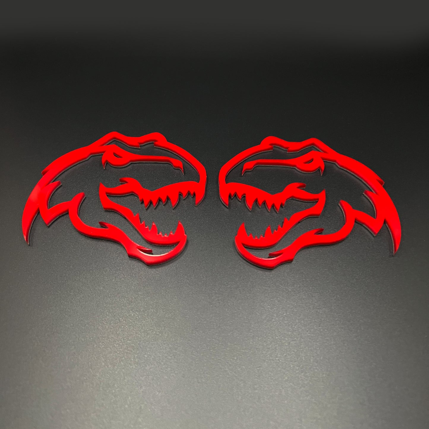 Custom T-REX Emblems for TRX Dodge Ram 1500 Fender badge Hellcat Style Trex Heads