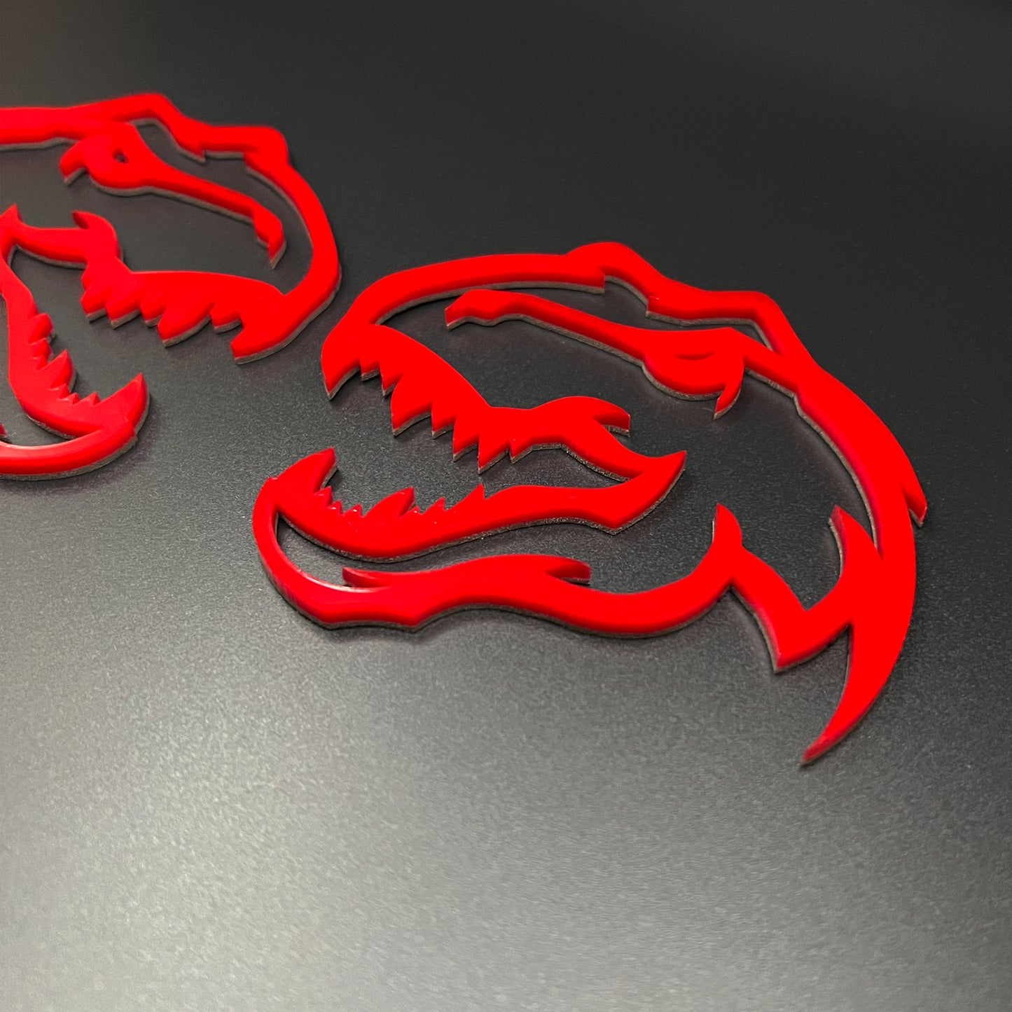 Custom T-REX Emblems for TRX Dodge Ram 1500 Fender badge Hellcat Style Trex Heads