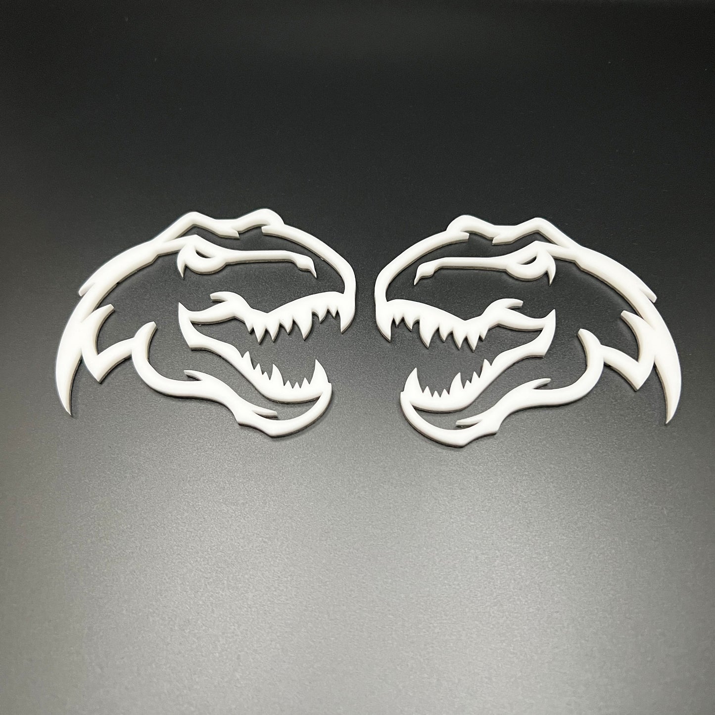 Custom T-REX Emblems for TRX Dodge Ram 1500 Fender badge Hellcat Style Trex Heads