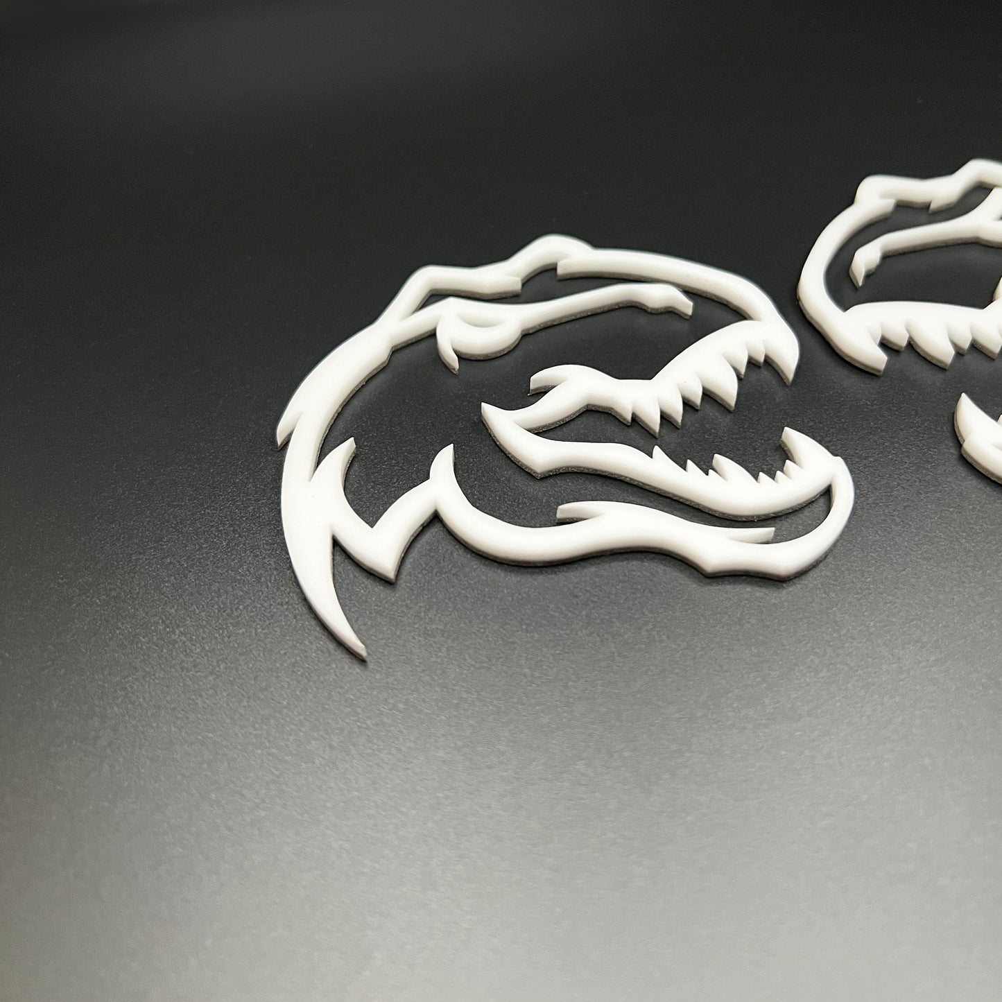 Custom T-REX Emblems for TRX Dodge Ram 1500 Fender badge Hellcat Style Trex Heads