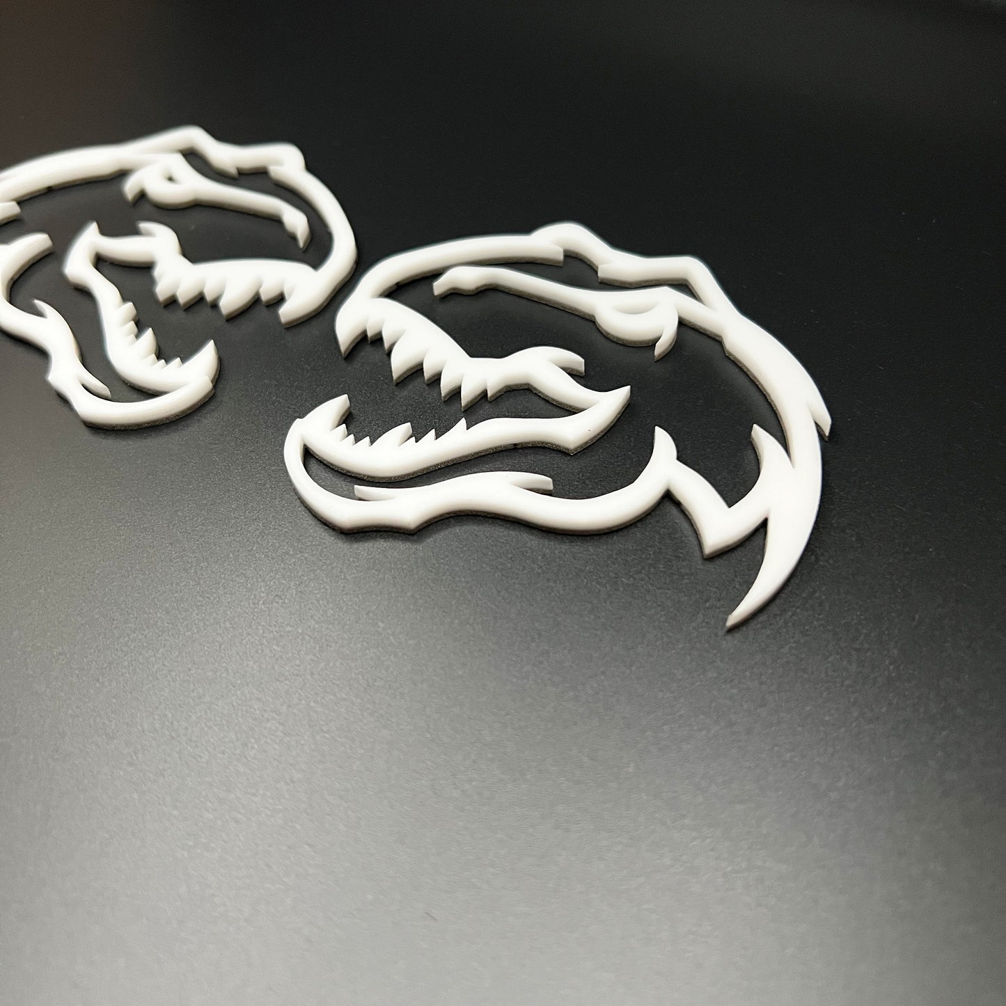 Custom T-REX Emblems for TRX Dodge Ram 1500 Fender badge Hellcat Style Trex Heads