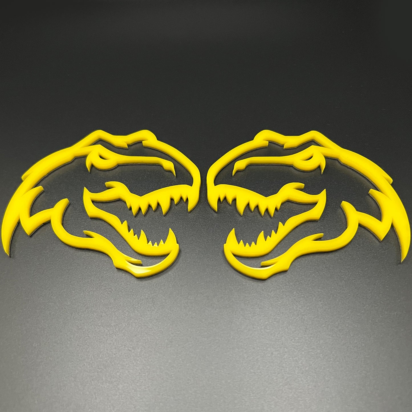 Custom T-REX Emblems for TRX Dodge Ram 1500 Fender badge Hellcat Style Trex Heads