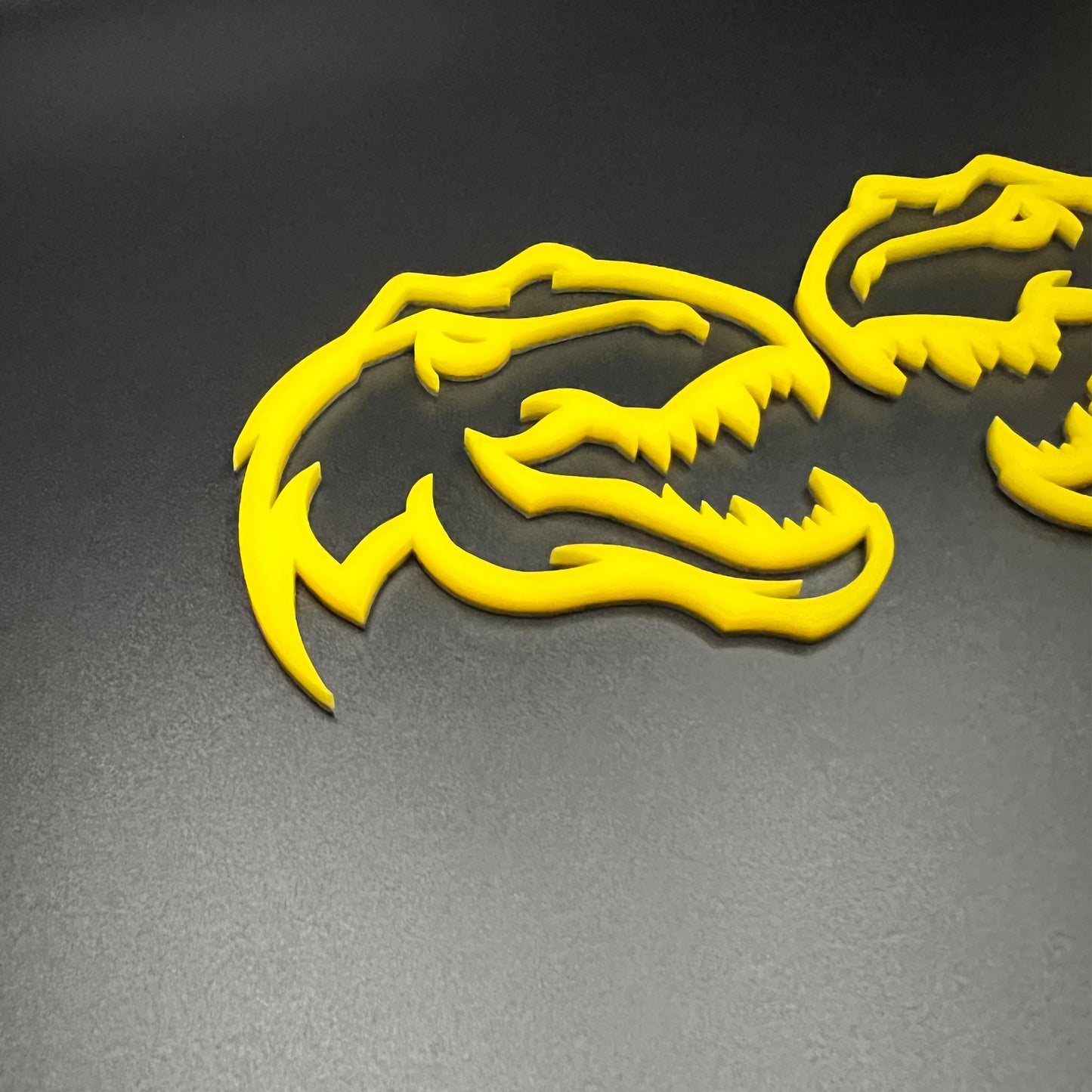 Custom T-REX Emblems for TRX Dodge Ram 1500 Fender badge Hellcat Style Trex Heads